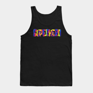 SuperHero Rainbow Tank Top